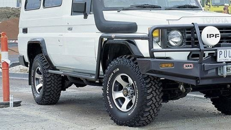 Snorkel Safari V-Spec Toyota Land Cruiser 71/73/75/78/79 (1985-1992) 4.0L Diesel – SS75HF