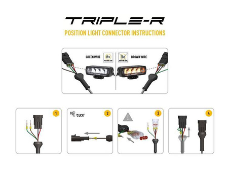 Zestaw dwóch lamp LAZER TRIPLE-R 750 (Gen2) z systemem montażu w fabrycznym grillu - Iveco Daily (2019 -)