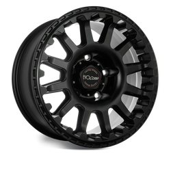 Felga aluminiowa Evo Corse Atlas NK 8x17" do off-roadu i rajdów terenowych - czarna z połyskiem - Toyota