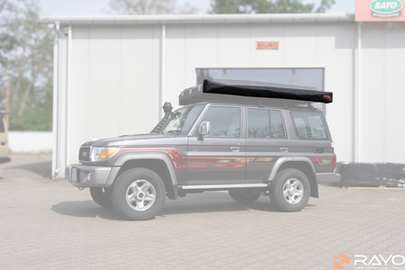 Markiza samochodowa Alu-Cab Shadow Awning 270° – lewa strona
