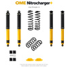 Zestaw zawieszenia OME Nitrocharger+ – Jeep Wrangler JL 4-drzwiowy 3.6 V6, 50 mm, pod sam zderzak, średnie obciążenie tyłu