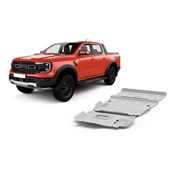 Osłony podwozia RIVAL komplet 3szt - Ford Ranger PX/Raptor (2022+) / VW Amarok (2022+ ON) - 4mm