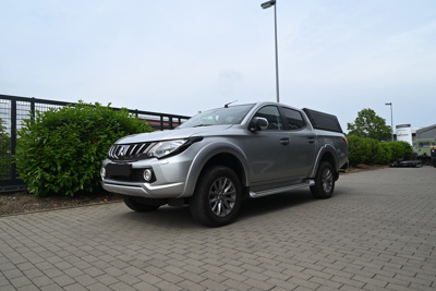 Hardtop Alu-Cab Contour – Mitsubishi L200 2016–2023 Double Cab, bez okien bocznych