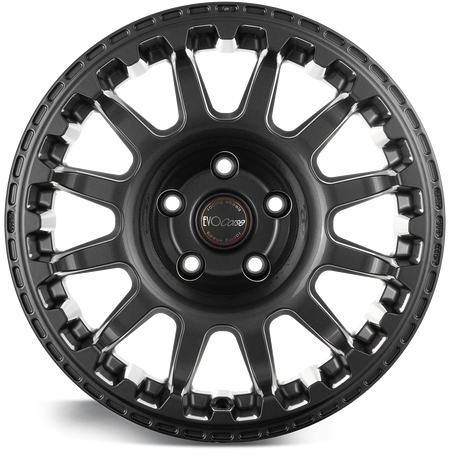 Felga aluminiowa Evo Corse Atlas NK 8x17" do off-roadu i rajdów terenowych - antracytowa - Toyota