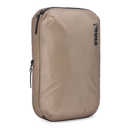 Organizer kompresyjny Thule Compression Packing Cube M – kolor beżowy Gentle Beige