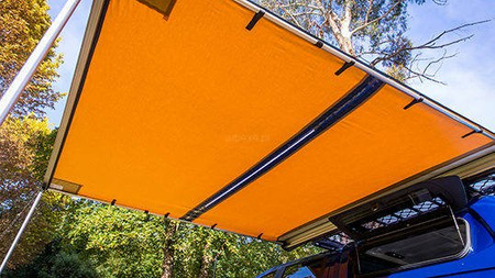 Markiza boczna ARB 2,5 x 2,5 m z oświetleniem LED, pokrowiec z PVC
