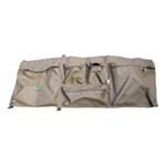 Organizer na oparcie siedzenia Camp Cover Seat Storage — Double — kolor khaki