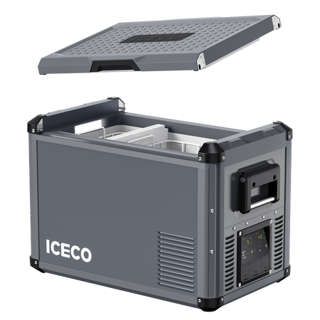 Lodówka kompresorowa ICECO VL45PROD 45 l 12/24 V Dual Zone – szara