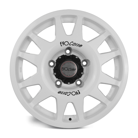Felga aluminiowa Evo Corse DakarZero 8x17" do off-roadu i rajdów terenowych - biała - Toyota