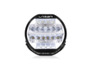 Okrągła lampa LED Lazer Lamps Sentinel 9″ Chrome — chromowane wnętrze, ze światłem pozycyjnym