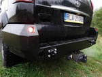 FABRYKA 4X4 ZDERZAK TYŁ DO WERSJI Z PLASTIKOWYMI POSZERZENIAMI NADKOLI TOYOTA LAND CRUISER J120