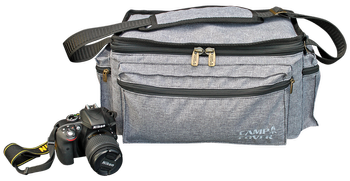 Torba fotograficzna Camp Cover Camera Bag — kolor jasnoszary