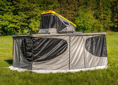 Ściany boczne do zadaszenia James Baroud Falcon Awning 270° - prawa strona