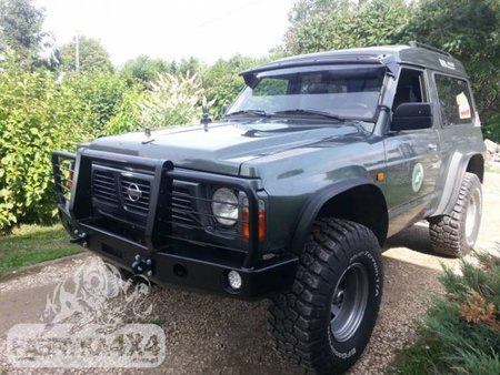 FABRYKA 4x4 powiększony zbiornik paliwa 153l z osłoną Nissan Patrol
