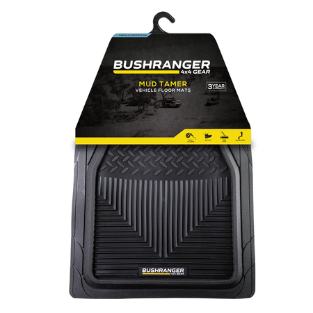Mata podłogowa Bushranger Mud Tamer Rear - czarny
