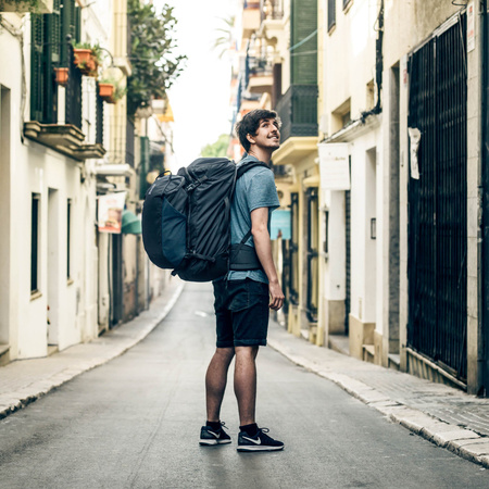 Plecak podróżny Thule Landmark 70 l – granatowy Darkest Blue