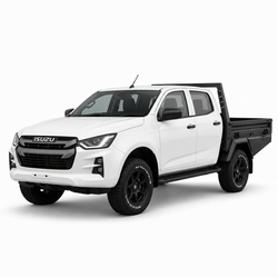 AluBlack Platforma ładunkowa z opuszczanymi burtami do Isuzu D-Max 2023+ z podwójną kabiną
