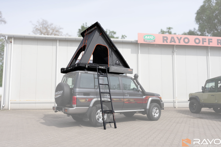 Namiot dachowy Alu-Cab Gen 3-R – aluminiowy, czarny