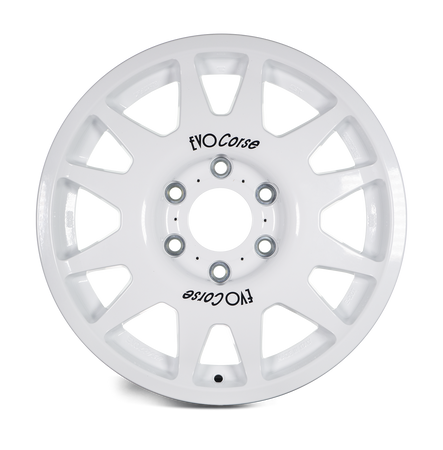 Felga aluminiowa Evo Corse DakarZero 8x17" do off-roadu i rajdów terenowych - biała - Toyota