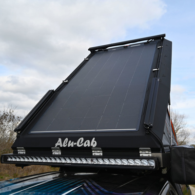 Elastyczny panel solarny "Panda" do namiotów dachowych Alu-Cab, zabudów dachowych i kamperów – 300 W