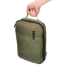 Półprzezroczysty pokrowiec Thule Compression Packing Cube - miękka zieleń, średni