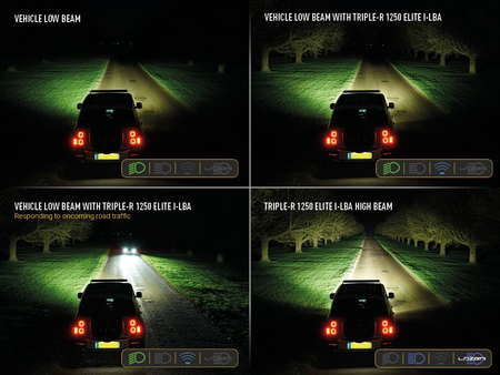 Listwa świetlna LED Lazer Triple-R 1250 Elite z i-LBA - Gen2 - zestaw z wiązką elektryczną