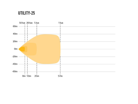 Lampa robocza LED Lazer Utility-25