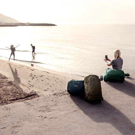 Plecak podróżny Thule Landmark 40 l – zielony Hazy Green