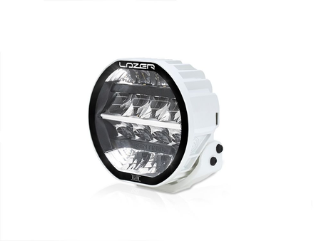 Okrągła lampa LED Lazer Lamps Sentinel 7″ Elite — biała, ze światłem pozycyjnym