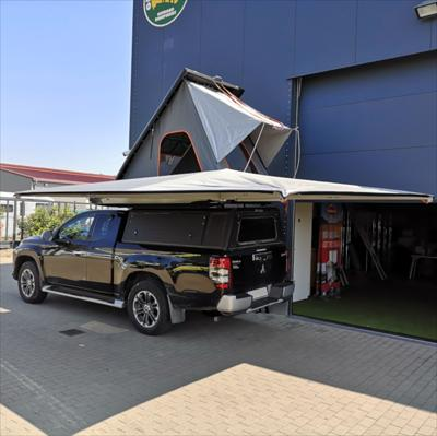 Zabudowa Alu-Cab Hardtop Canopy "Explorer" Mitsubishi L200 / Fiat Fullback (2016- ) Extra Cab
