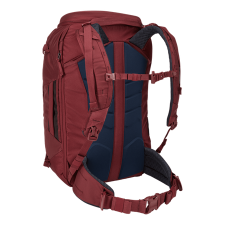 Plecak trekkingowy damski Thule Landmark 40 l – czerwony dark bordeaux