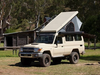 Dach otwierany Alu-Cab "Hercules G2" do Toyota Land Cruiser 75 & 78 - beżowy