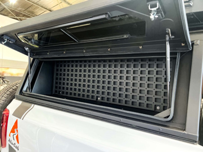 Panel MOLLE Alu-Cab do szafki Canopy 1250 mm