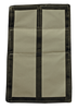 Organizer na drzwi Camp Cover z przezroczystymi kieszeniami — 4 kieszeni — kolor khaki