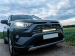 Zestaw lamp LED do grilla Lazer Lamps 1 × Linear-18 Elite Double E-Mark — Toyota RAV4 Hybrid (2019+)