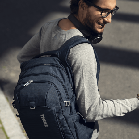 Plecak na laptopa Thule Construct 24 l – niebieski Carbon Blue