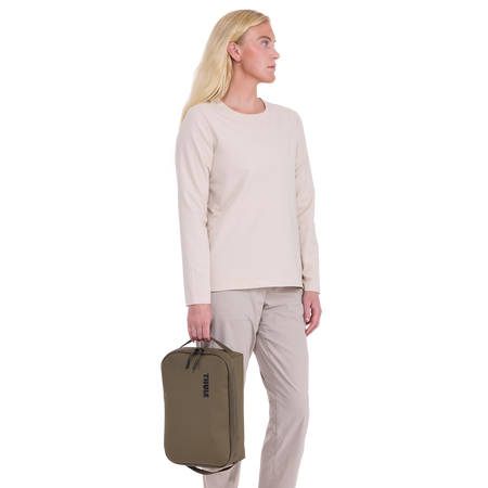 Organizer na sprzęt Thule Chasm Gear Cube M 11 l – kolor ciemny khaki