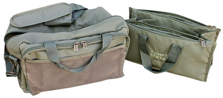 Torba z wyjmowanym organizerem Camp Cover Range 2 w 1 — kolor khaki