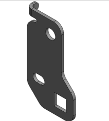 Dystans przewodów hamulcowych OME FK146