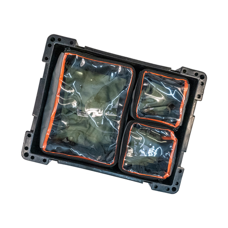 Zestaw organizerów do skrzyń Alu-Cab Ammo Box (2x małe, 1x duży)