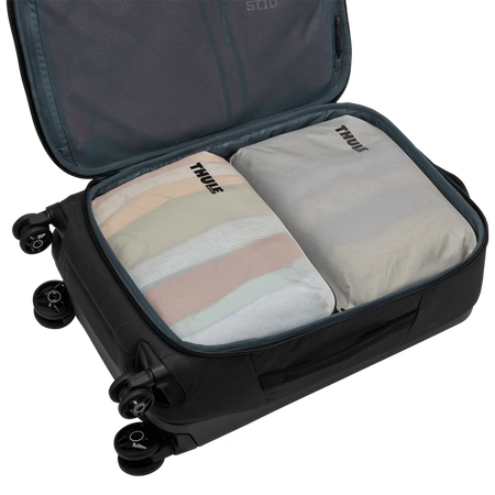Półprzezroczysty pokrowiec Thule Compression Packing Cube - biały, średni