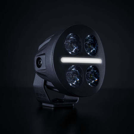 Światła drogowe Strands biało-żółte Nuuk D-Line MC Driving Light 3"