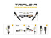 Zestaw lamp LED do grilla Lazer Lamps 2 × Triple-R 750 — Toyota Land Cruiser 200 Series (2015+)