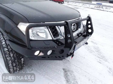 Zderzak przedni z bullbarem Fabryka4X4 – Nissan Navara D40 10-14