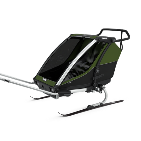 Przyczepa rowerowa multisport / wózek dziecięcy do roweru Thule Chariot Cab Double – dwuosobowy