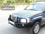 FABRYKA 4X4 ZDERZAK PRZÓD Z BULLBAREM JEEP GRAND CHEROKEE WJ