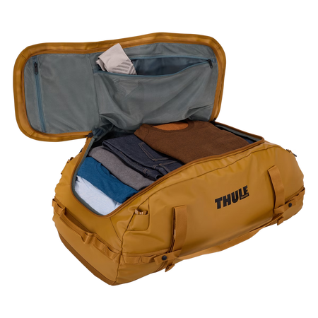 Torba podróżna Thule Chasm 90 l typu 2 w 1 – torba / plecak – złota