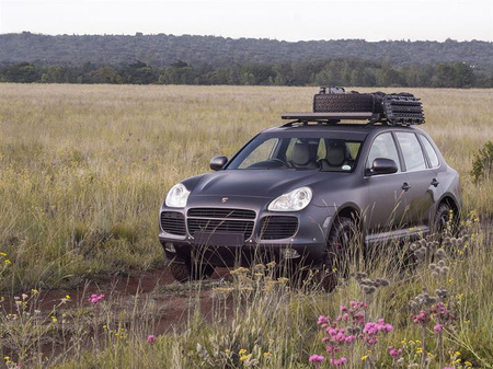 Bagażnik Front Runner Slimline II do Porsche Cayenne 2002–2010