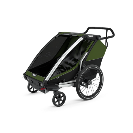 Przyczepa rowerowa multisport / wózek dziecięcy do roweru Thule Chariot Cab Double – dwuosobowy