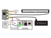 Zestaw Lazer Lamps Triple-R 1250 Smartview z kontrolerem i CANM8 Duo